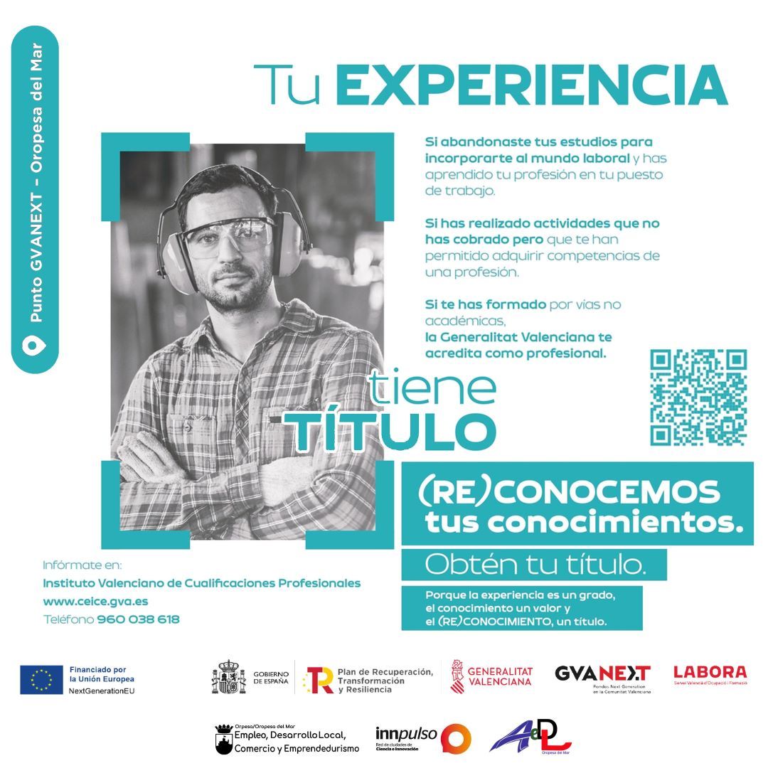 Acredita tus competencias profesionales