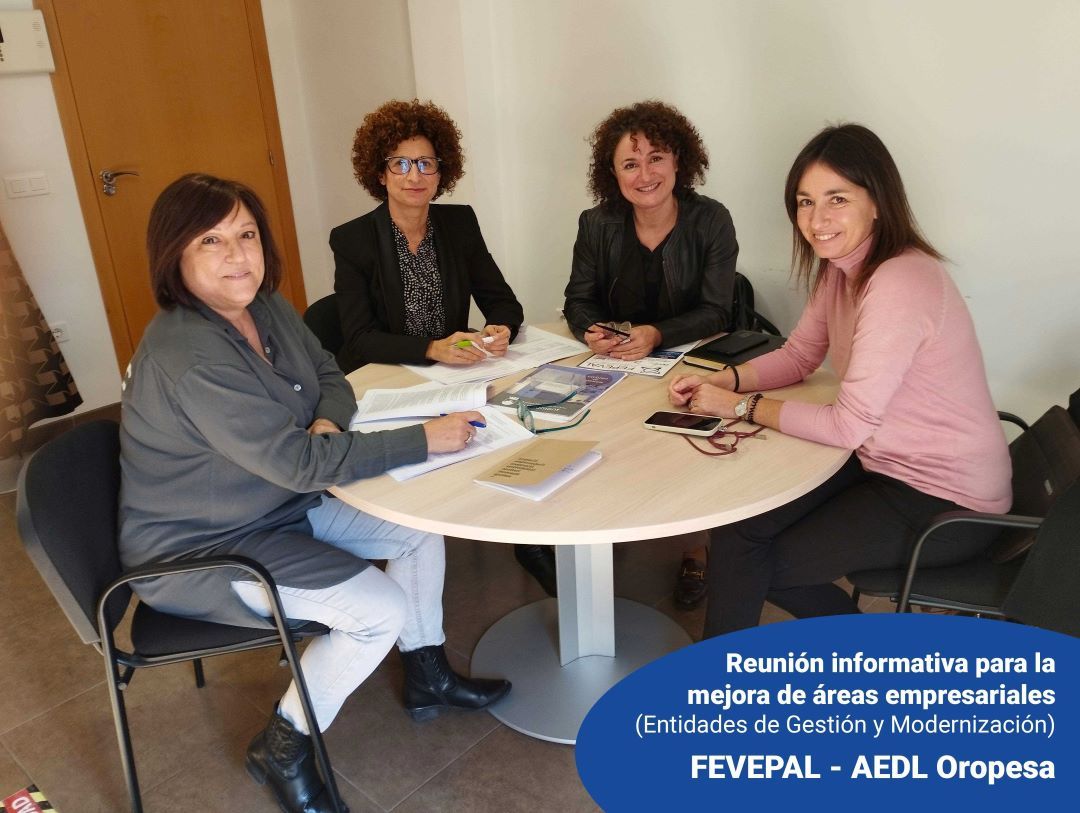 Reunión informativa para la mejora de áreas empresariales