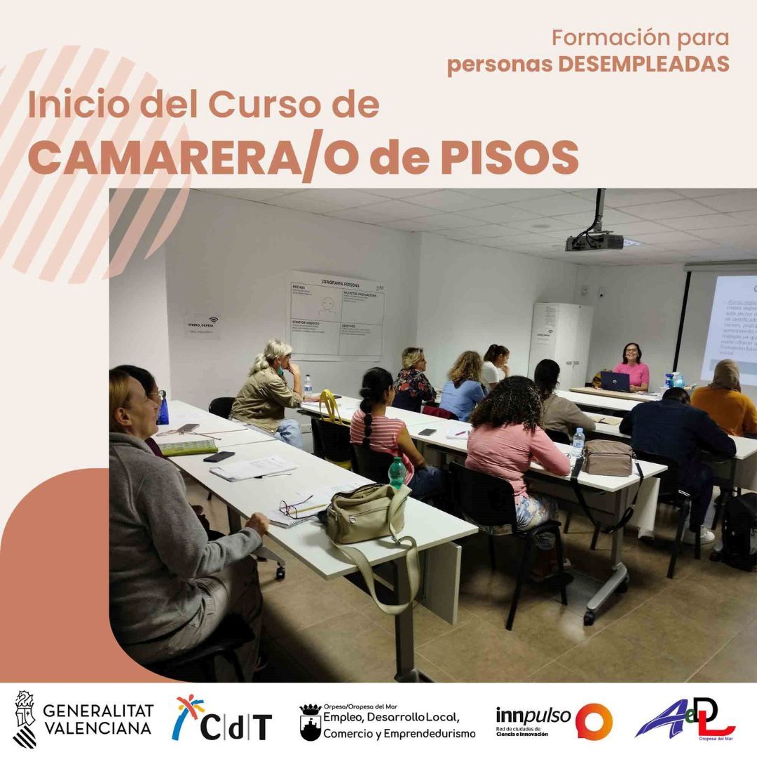 Inicio del curso de Camarera de Pisos
