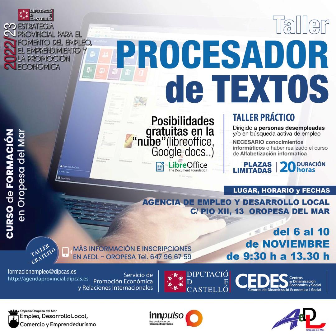 Taller: Procesador de Textos