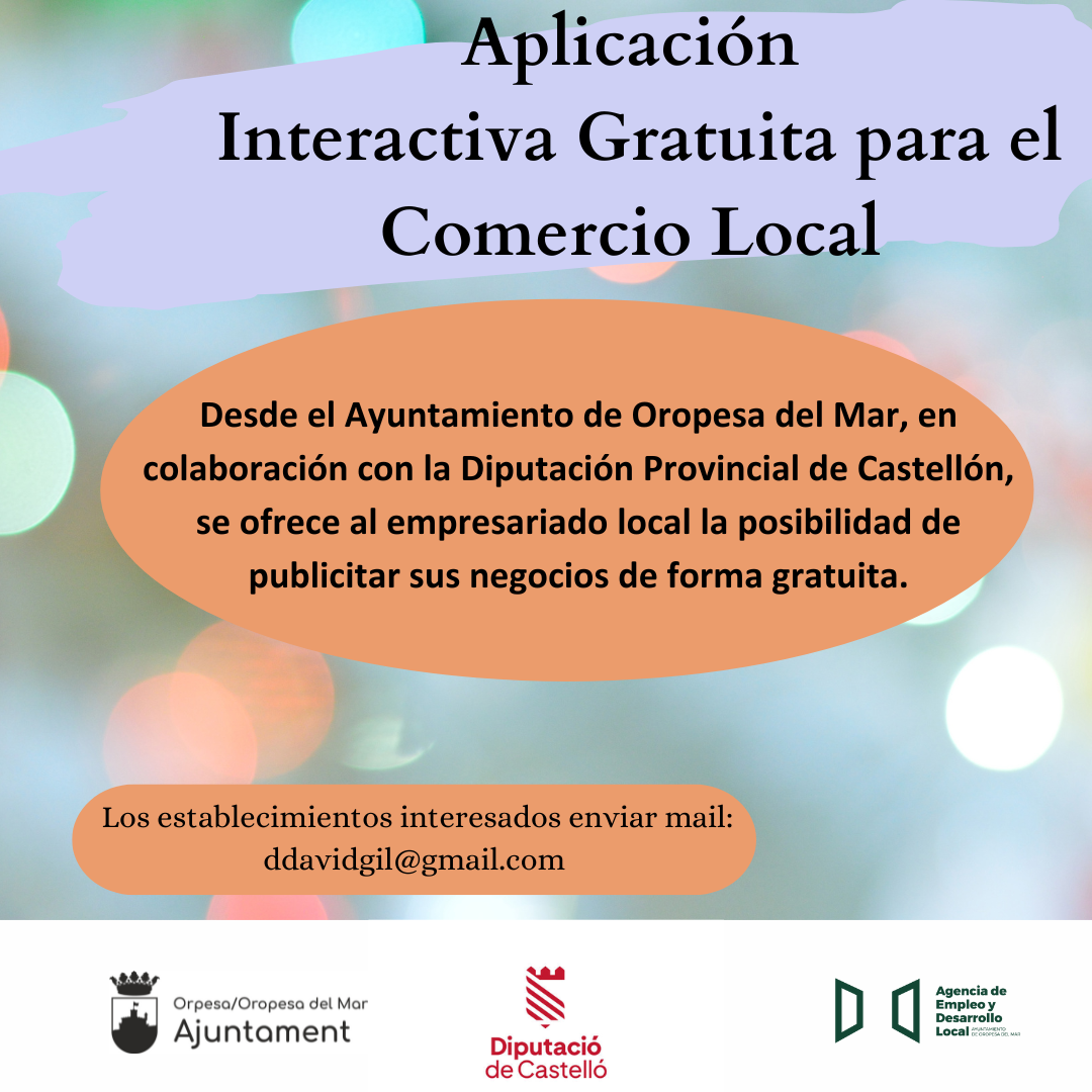 Publicidad gratuita de tu negocio