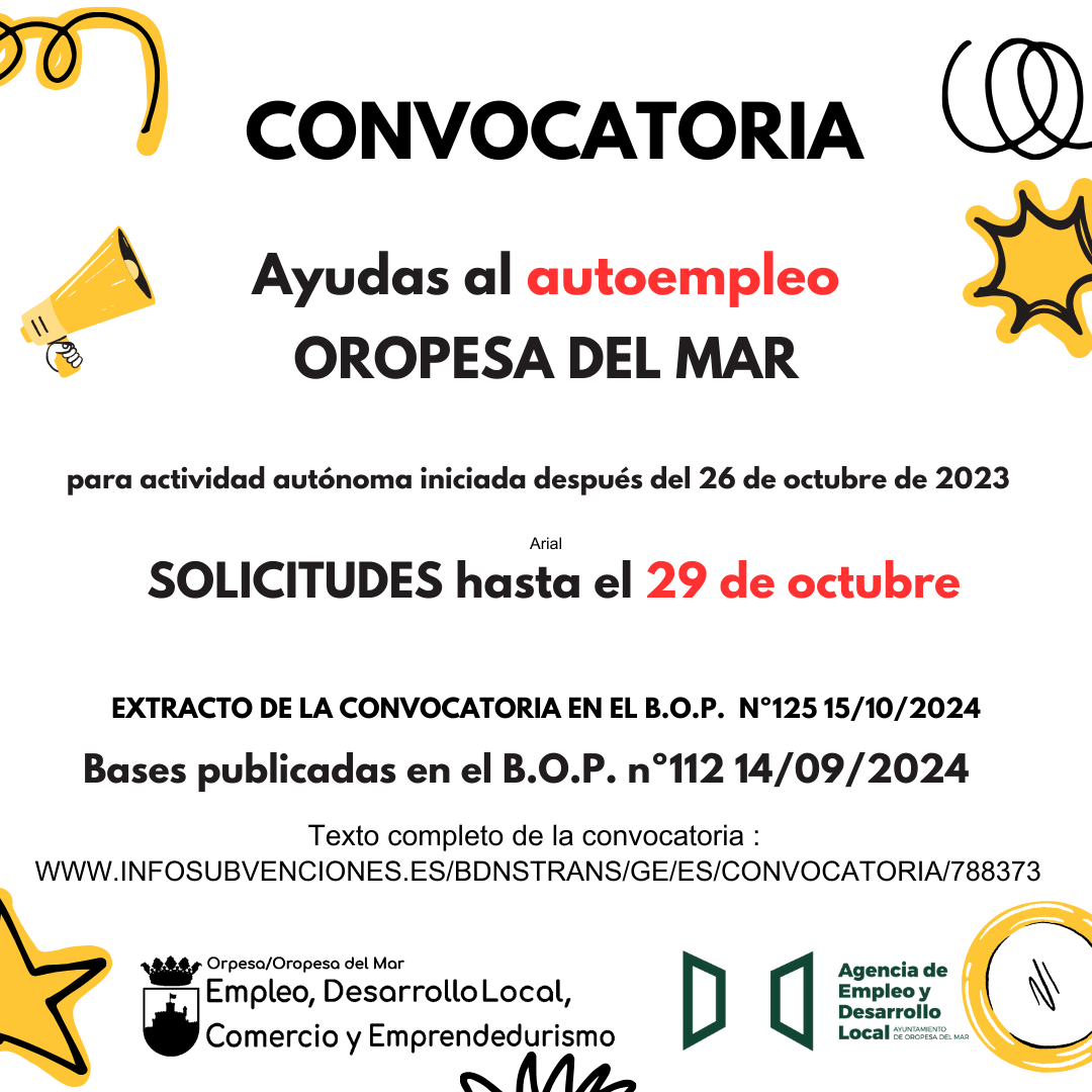 Ayudas al autoempleo