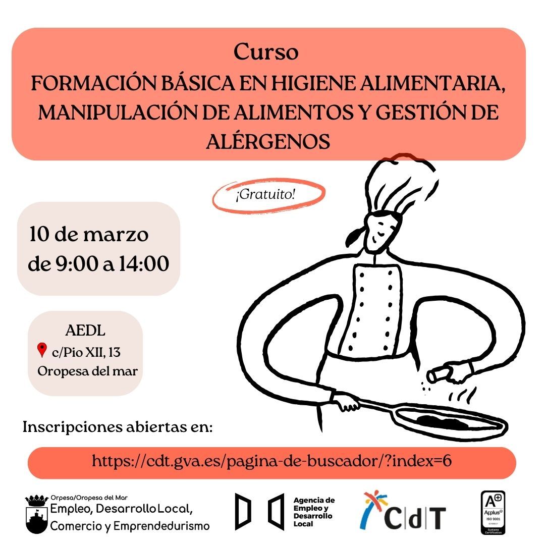 Manipulador de alimentos