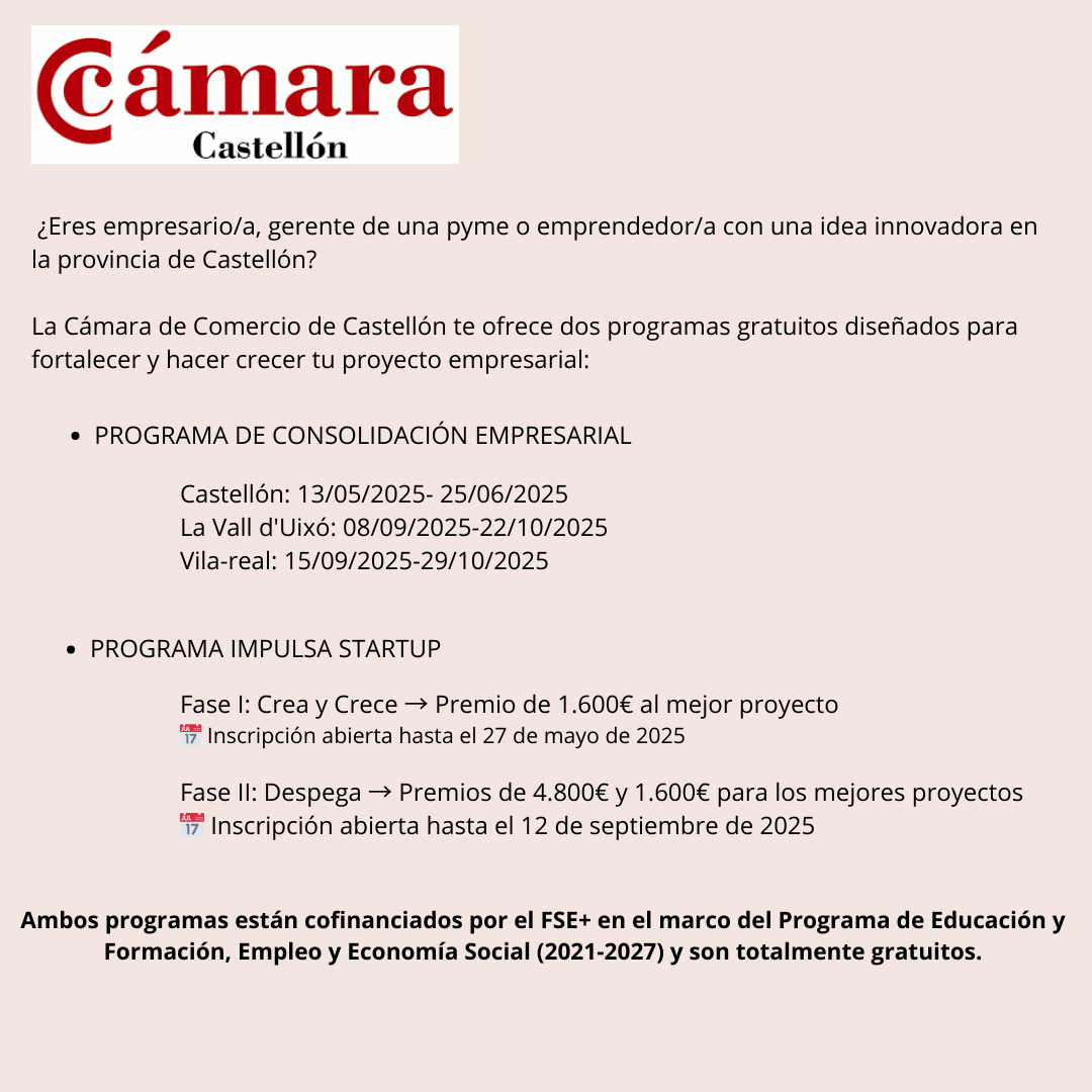 Programas gratuitos para empresarios/as