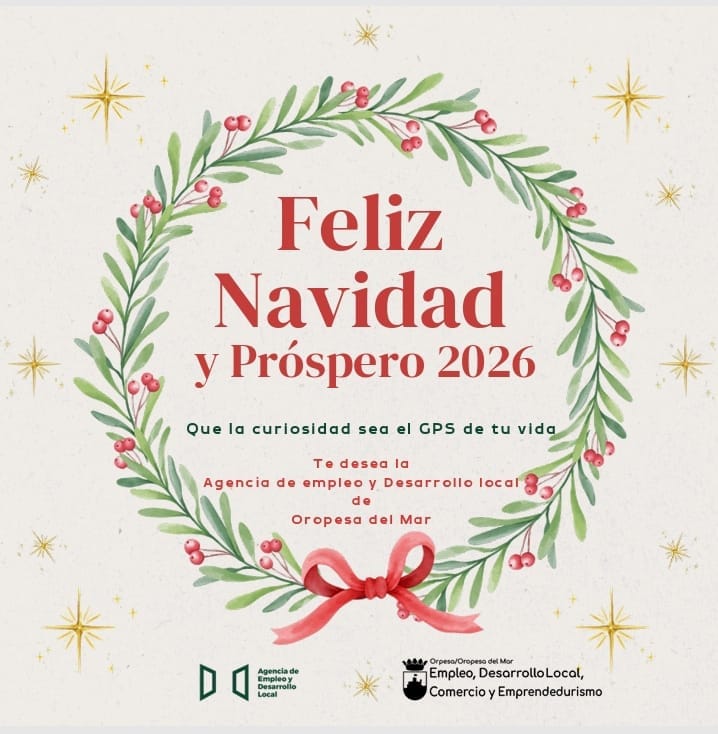 FELIZ NAVIDAD Y PRÓSPERO 2026