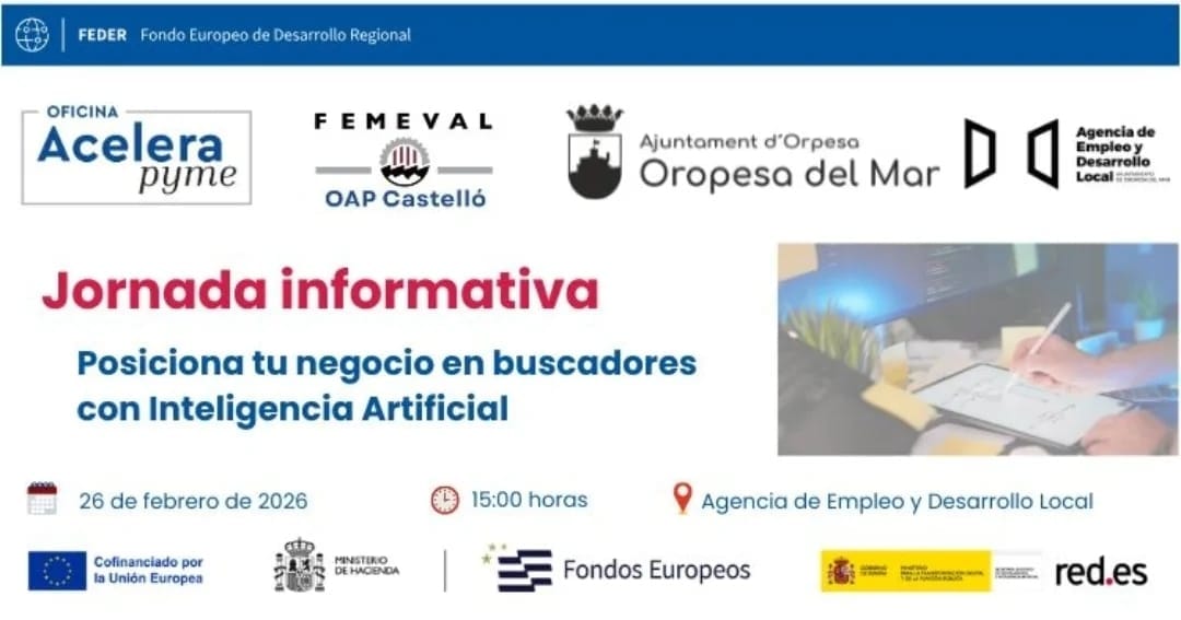 JORNADA “POSICIONA TU NEGOCIO EN BUSCADORES CON INTELIGENCIA ARTIFICIAL”