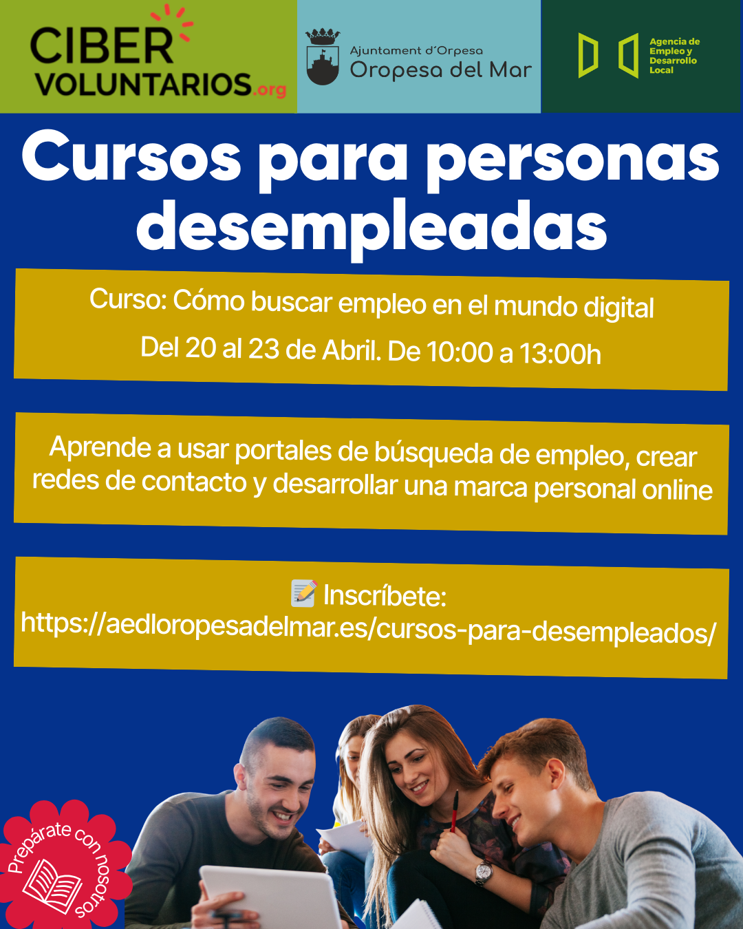 CURSO: CÓMO BUSCAR EMPLEO EN EL MUNDO DIGITAL