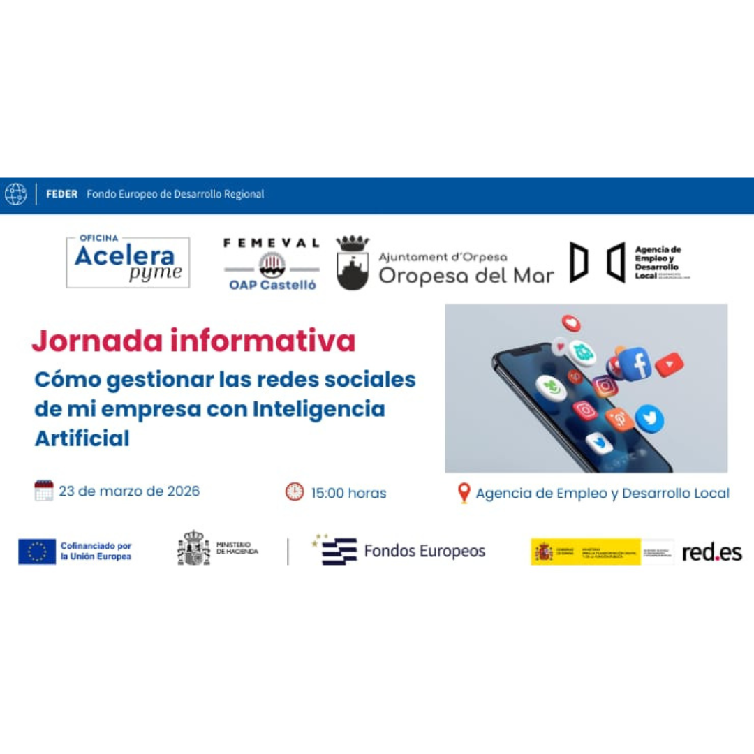JORNADA INFORMATIVA SOBRE IA Y REDES SOCIALES