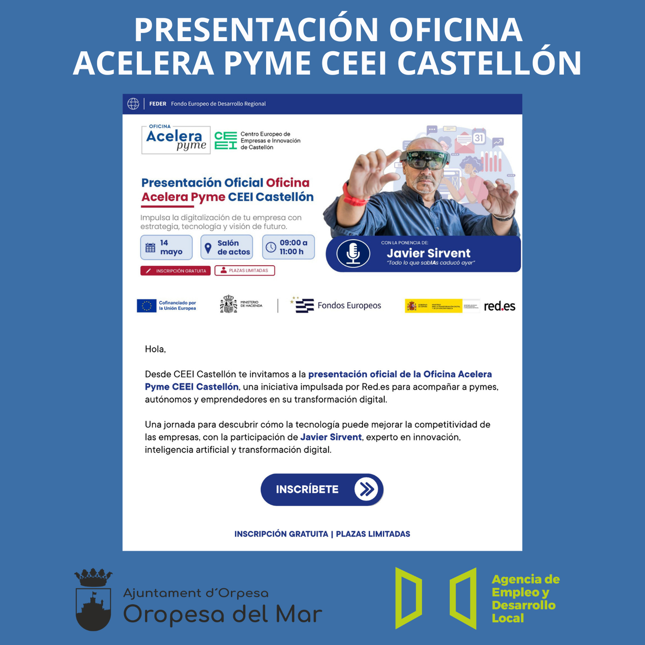 PRESENTACIÓN OFICINA ACELERA PYME CEEI CASTELLÓN