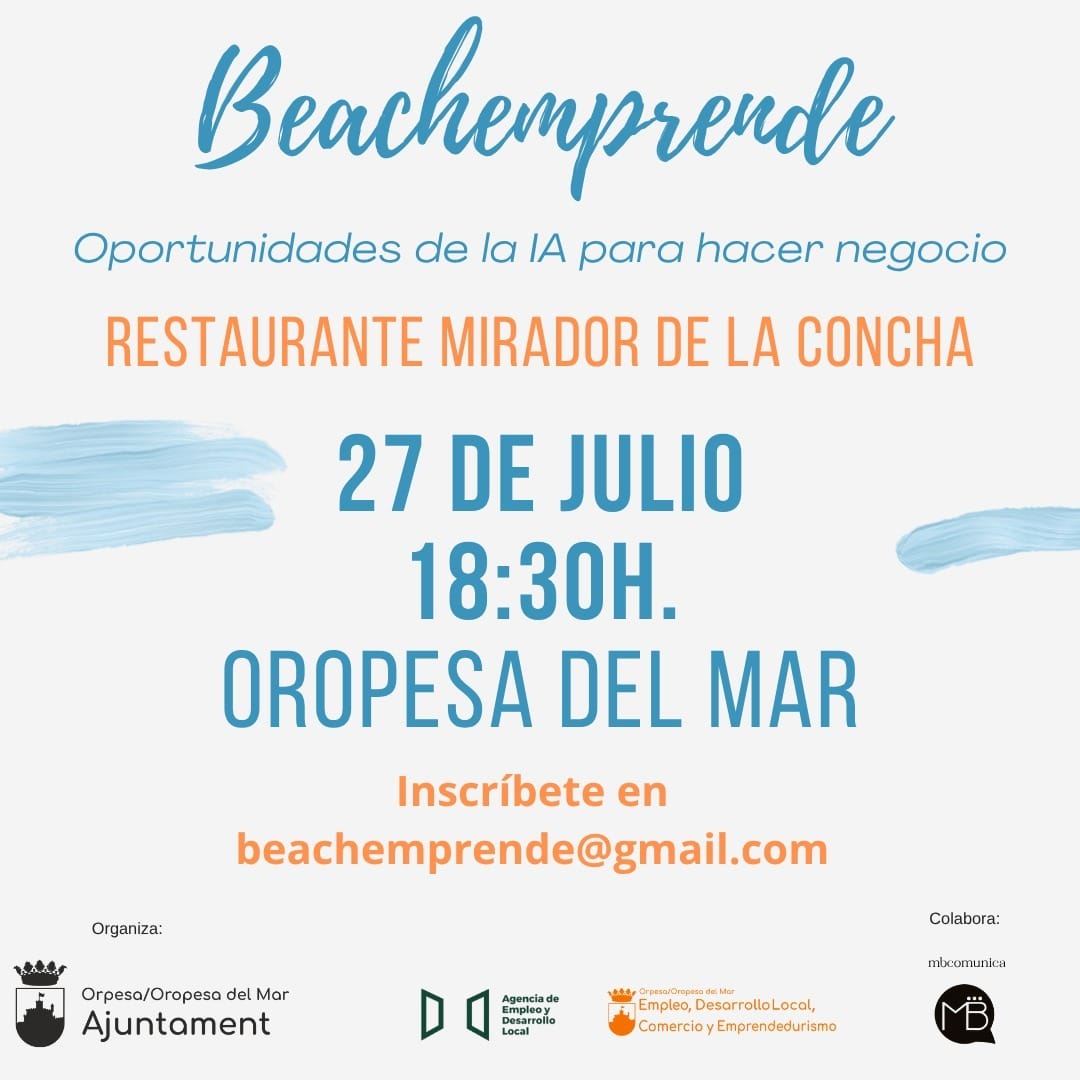 BEACHEMPRENDE 2026 - LUNES 27 DE JULIO