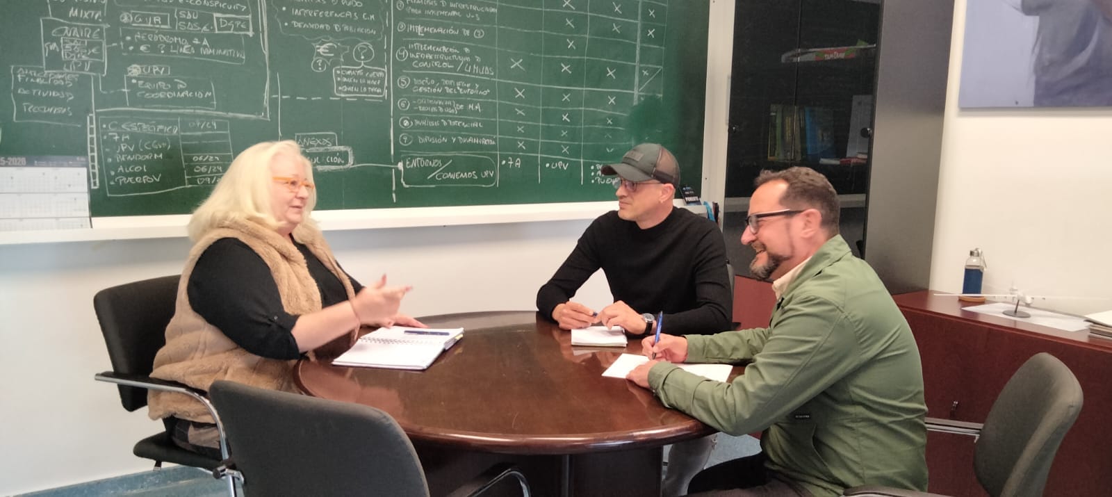 REUNIÓN DE TRABAJO EN LA UNIVERSIDAD POLITÉCNICA DE VALENCIA